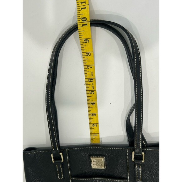 Dooney & Bourke Handbag Women’s Black Lexington Leather Pebble Grain - Picture 10 of 12